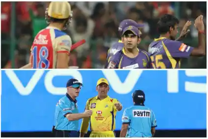 send-offs in IPL history